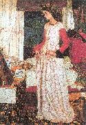 Morris, William Queen Guenevere oil painting